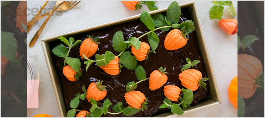 Pastel de Calabaza y Chocolate